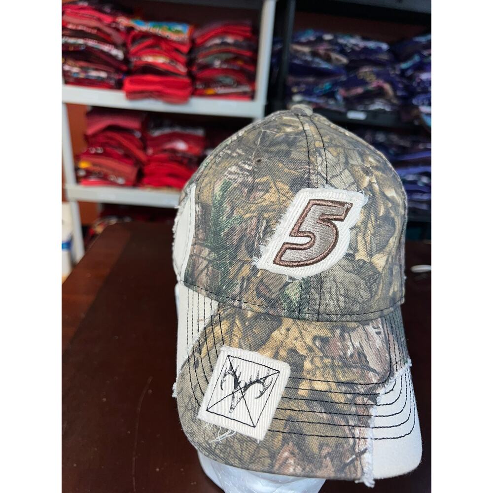Nascar Camo Hat Chase Authentics Kasey Kahne Realtree Racing Cap - Picture 2 of 9